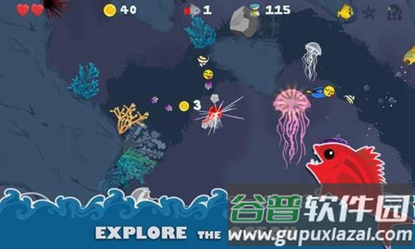 饥饿的小红鱼游戏最新版截图4