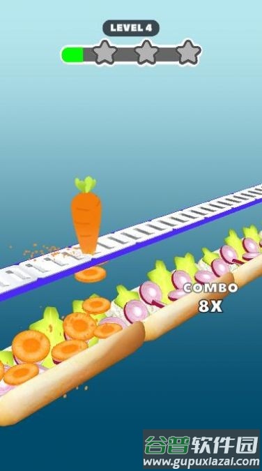 食物冲刺3d游戏(foodrush3d)截图2