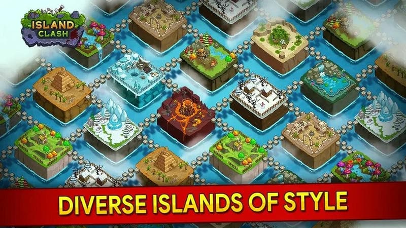 岛屿冲突闲置战争无广告(Island Clash Idle Wars)截图1