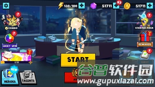 火柴人忍者忍者格斗截图5