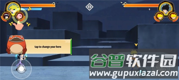 火柴人忍者3v3竞技场游戏截图8