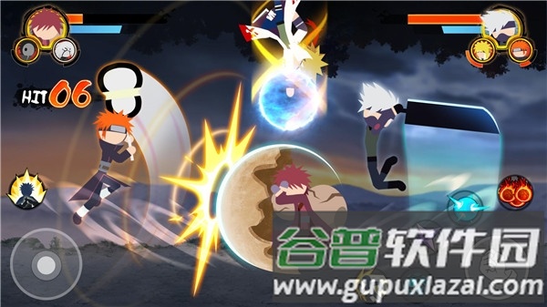 火柴人忍者3v3竞技场截图1