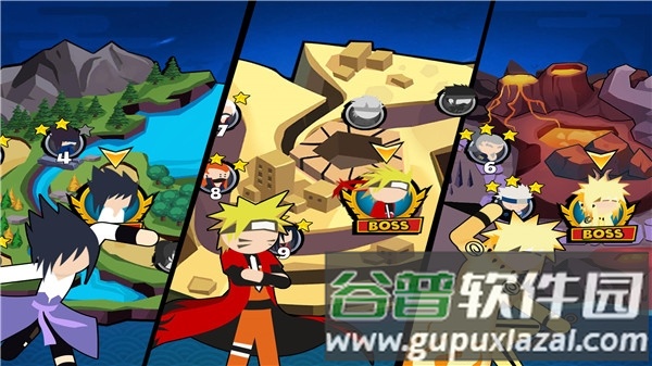 火柴人忍者3v3竞技场截图2