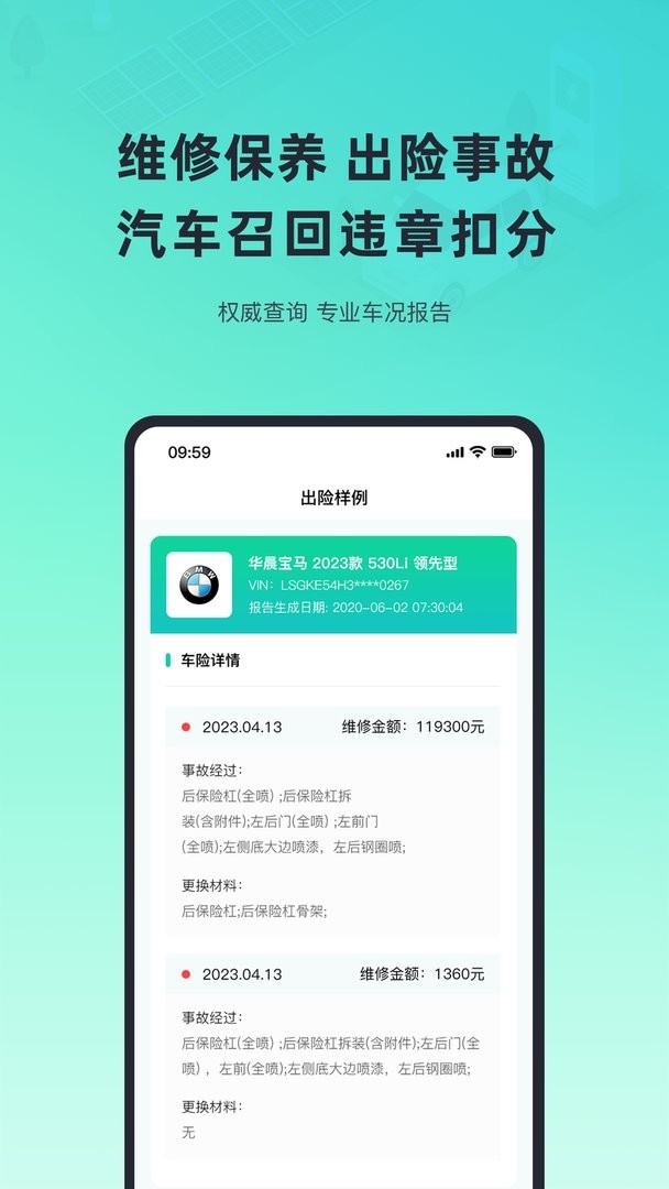 二手车况查询软件截图1