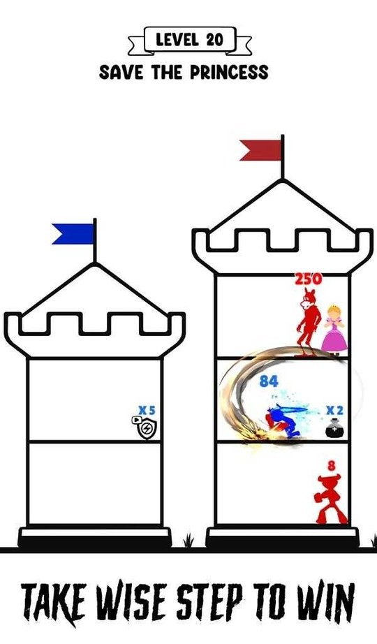 火柴人塔野兽之战破解版内置菜单(Stickman Tower Beasts Battle)截图1