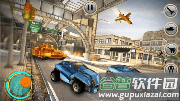 飞警坦克机器人改造手机版截图3