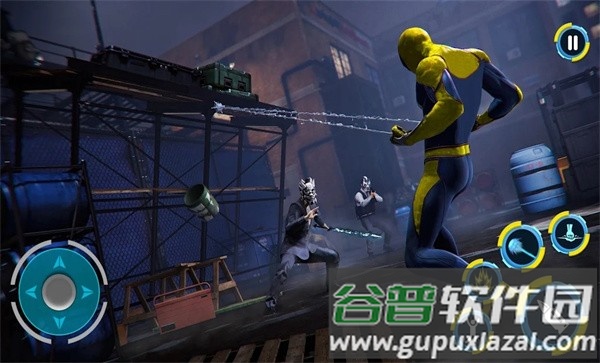 飞行蜘蛛英雄黑帮3d手机版截图1