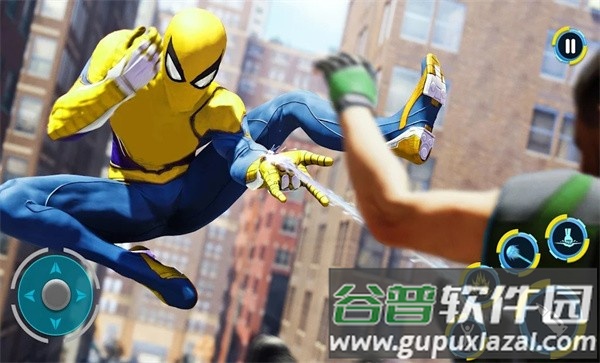 飞行蜘蛛英雄黑帮3d手机版截图3