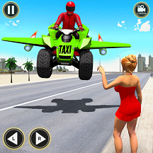 飞行自行车游戏(Flying ATV Bike Taxi Simulator: Flying Bike Games)v1.4
