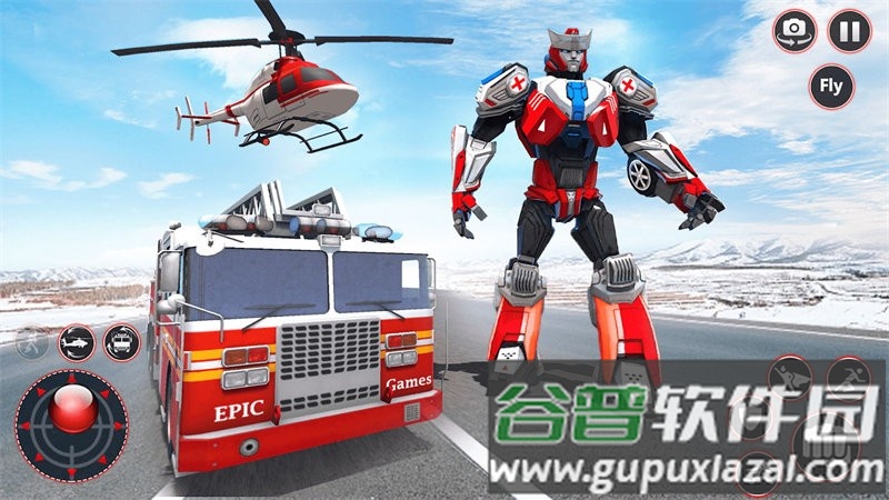 飞行消防员机器人手游截图4