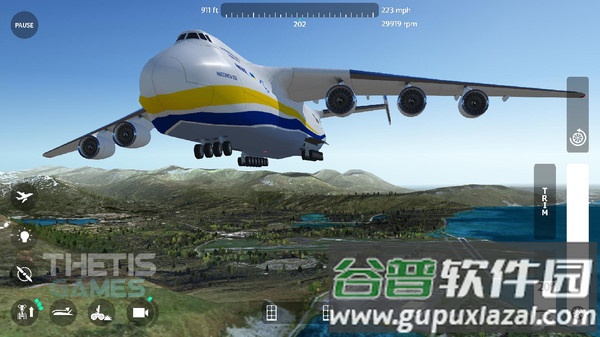 飞行模拟驾驶2018中文版截图1
