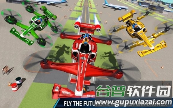 飞行方程式赛车游戏(flying formula car)截图4