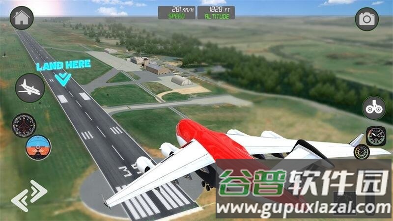 飞行员飞机模拟驾驶游戏截图1