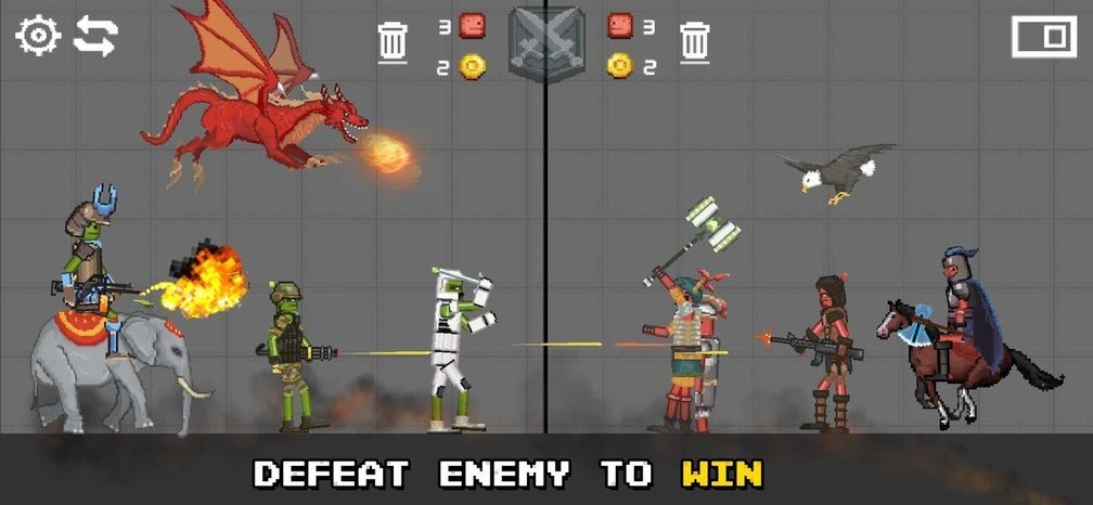战斗游乐场免广告(Battle Playground)截图2