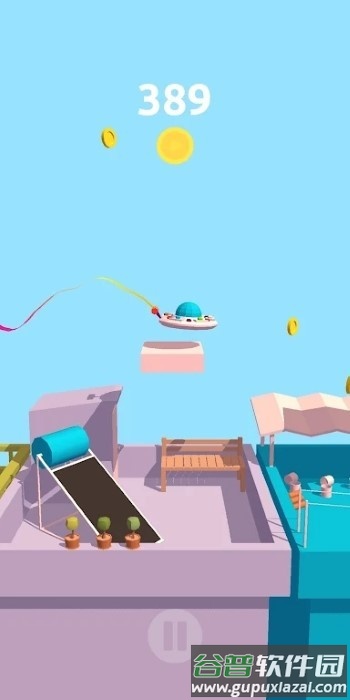 飞碟飞行游戏(ufo flight)截图1