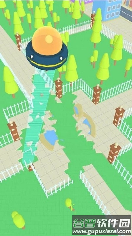 飞碟逃逸游戏(UfoEscape)截图1