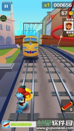 地铁跑酷哥本哈根超级跑者之城内置菜单版游戏玩法