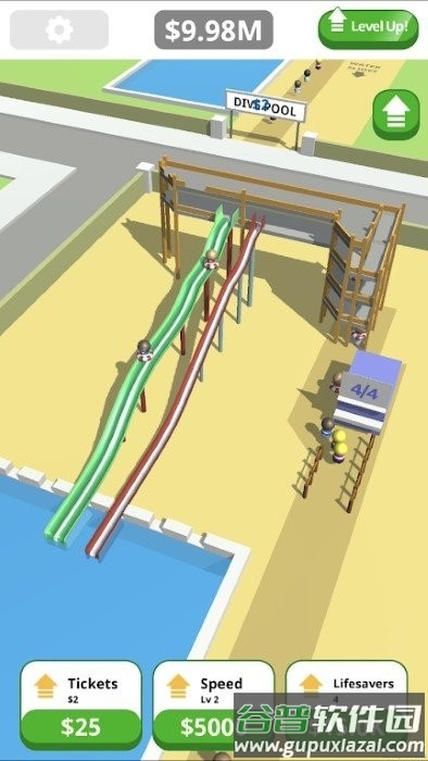 飞溅公园游戏(idle tap splash park)截图3