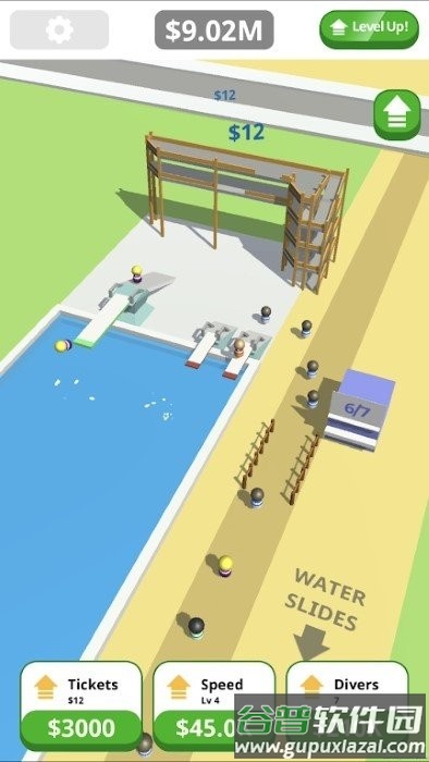 飞溅公园游戏(idle tap splash park)截图4