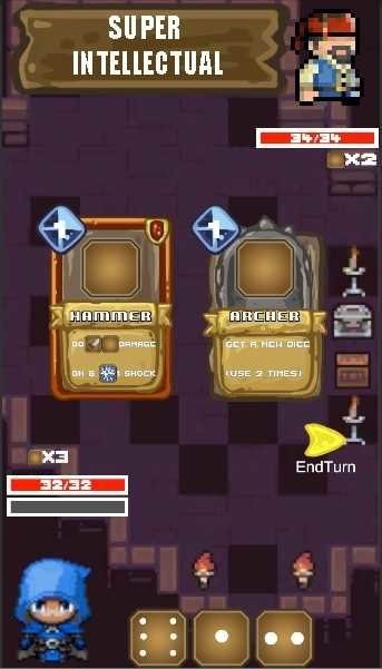 骰子地牢游戏(Dice Dungeon)截图1