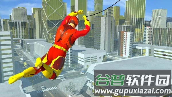 飞天超人城市英雄游戏截图1