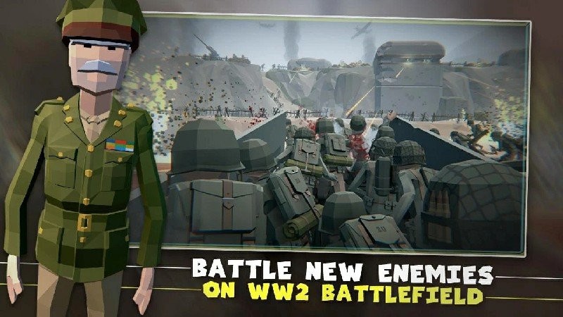 第二次世界大战射击破解版(Call of Sniper Polygon)截图1