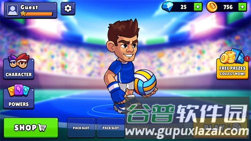排球竞技场2023最新版主页面详细介绍