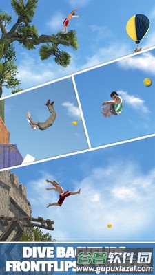 翻转跳水游戏截图1