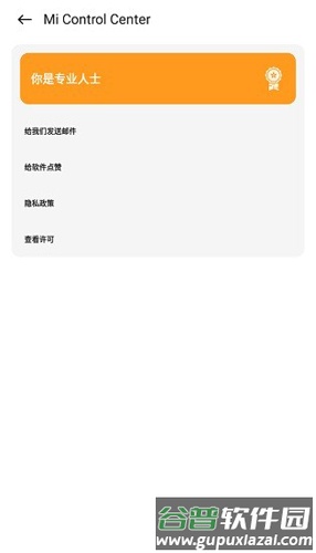 mi control center汉化版截图4