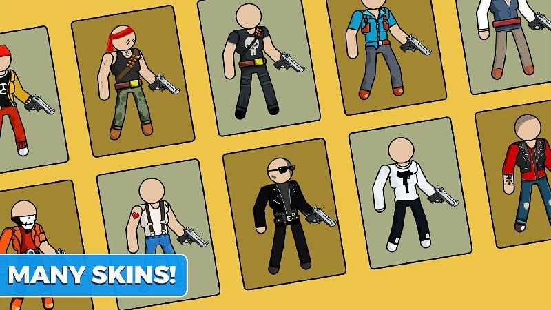 火柴人枪手英雄破解最新版 火柴人枪手英雄破解手机版