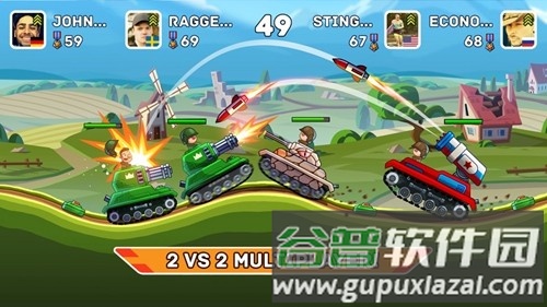 山地坦大作战无限金币版截图2