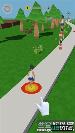 跑人梯游戏截图4