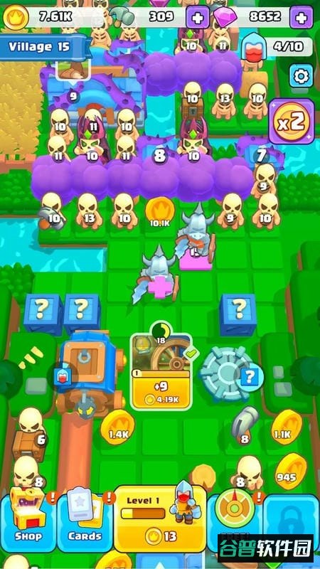 英勇合并免广告版(Brave Merge)截图1