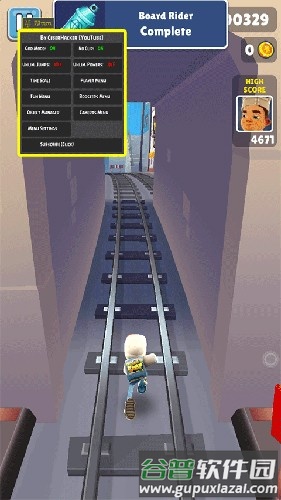 地铁跑酷调速度Mod菜单版截图2