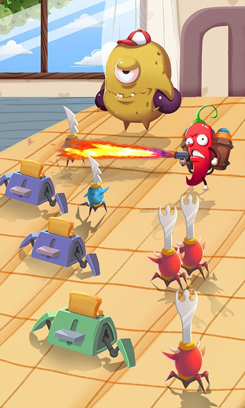 美食大作战手游(foodbattle)截图1