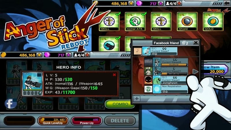 愤怒的火柴人4游戏截图1