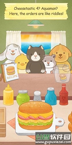 猫的三明治图片