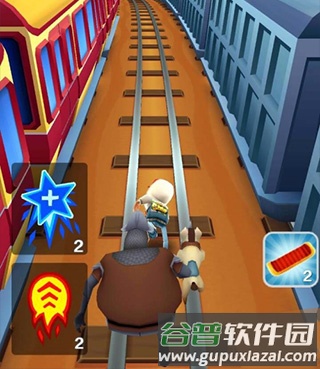 地铁跑酷圣彼得堡(雪地)无限内购版游戏截图3