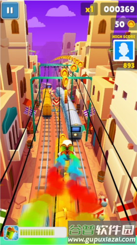 地铁跑酷圣彼得堡(雪地)无限内购版游戏截图7