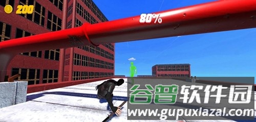 楼顶忍者奔跑截图3