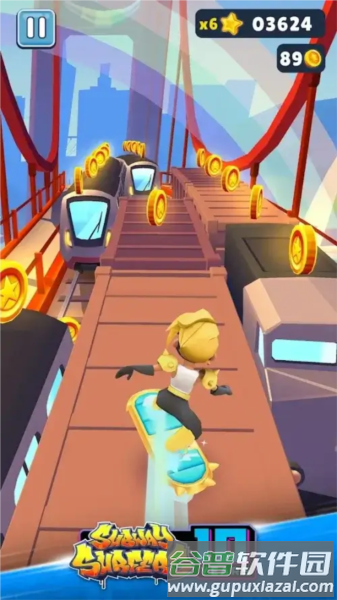 地铁跑酷变速穿透版截图4