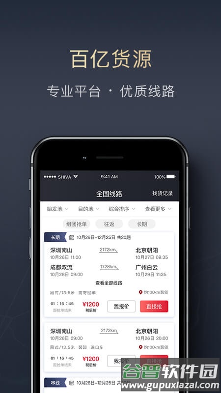 顺陆司机版货运平台截图3