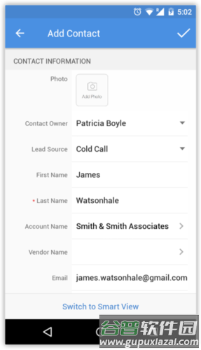 Zoho CRM手机版使用教程4