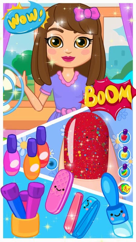 芭比公主美甲小屋手游截图2