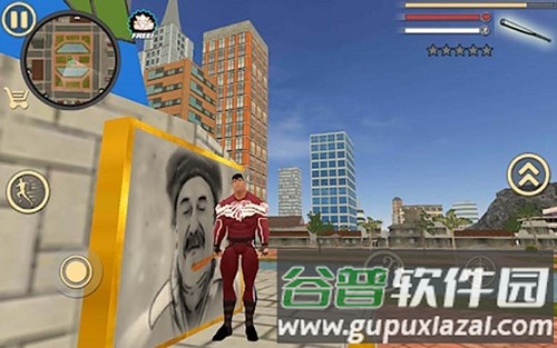 绳索英雄罪恶之城安卓版截图1
