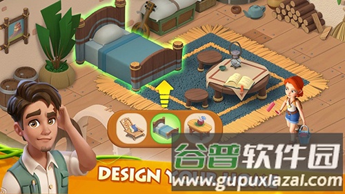 家庭农场冒险无限钻石版截图2