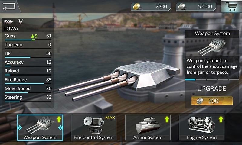 战舰突袭3d破解版(Warship Attack)截图1