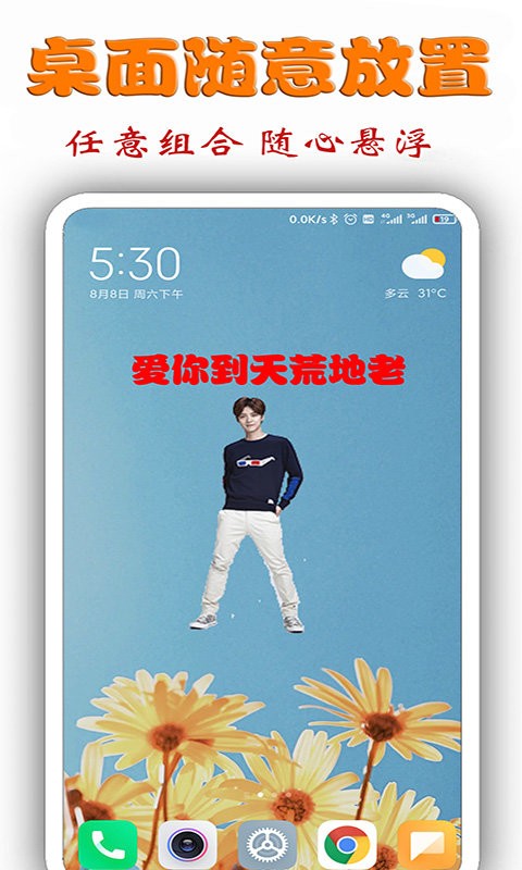 桌面明星秀软件截图2