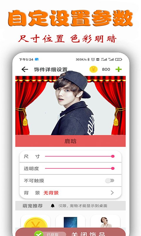 桌面明星秀软件截图3