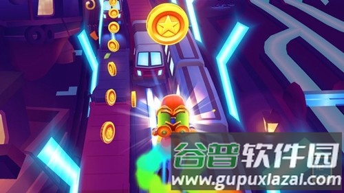 地铁跑酷漫游赛博未来城地图截图4